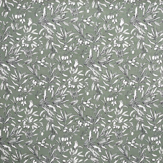 Aviary, Moss - Fabric Only